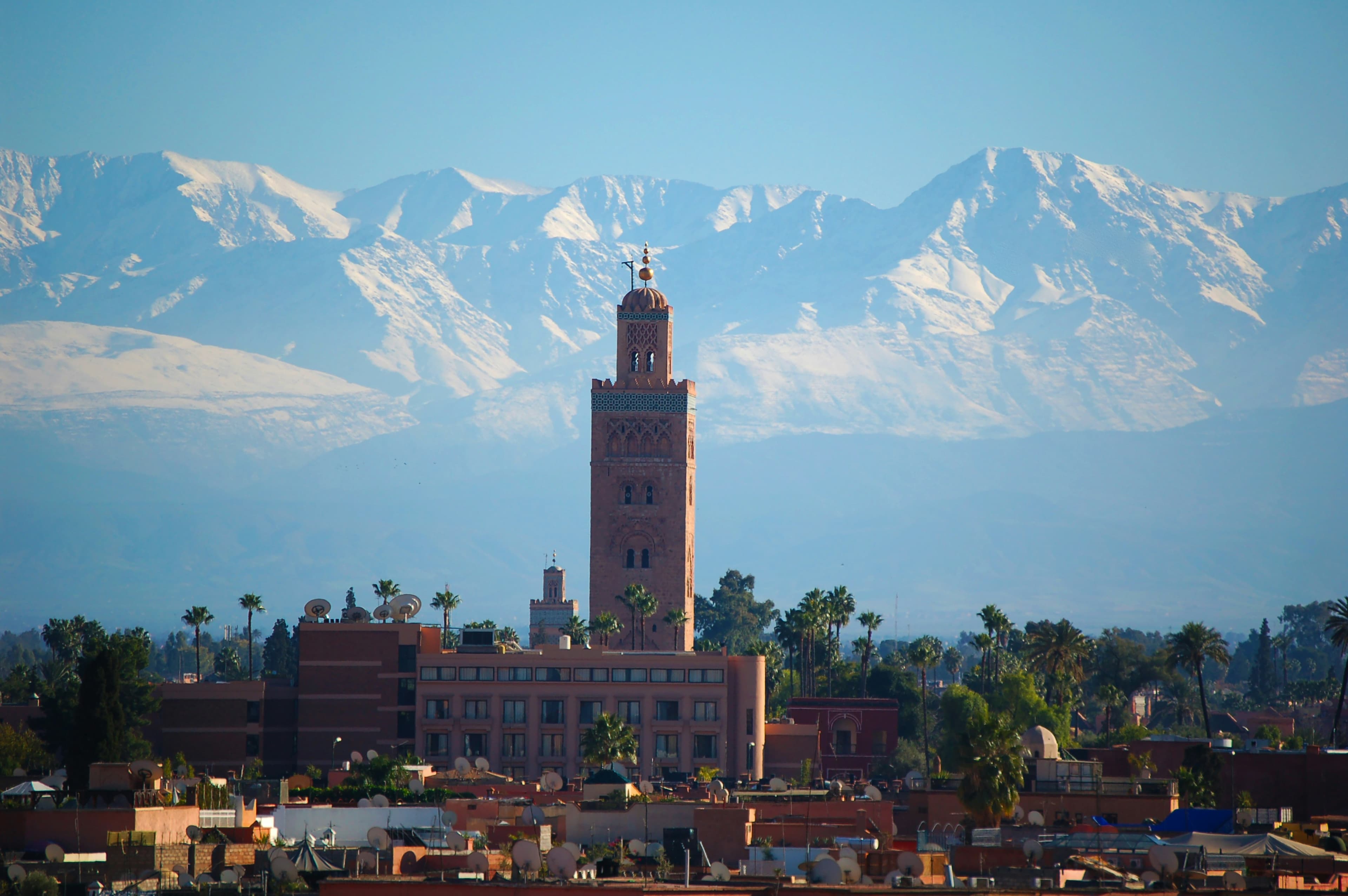 Marrakech city photo