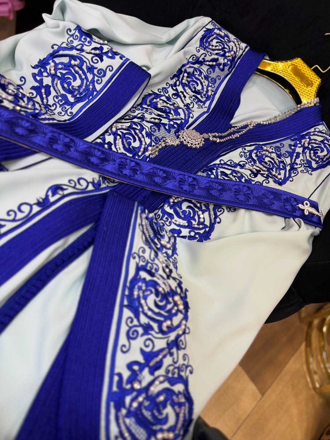 Golden bridal caftan 2