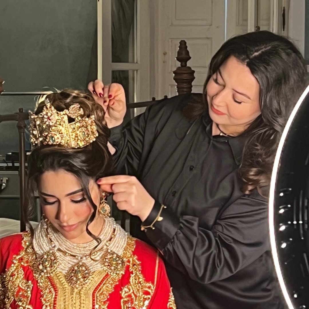 Hoda Elomari Hairstyles logo